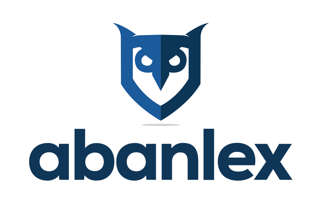 Abanlex azul con Gráfico – fondo transparente