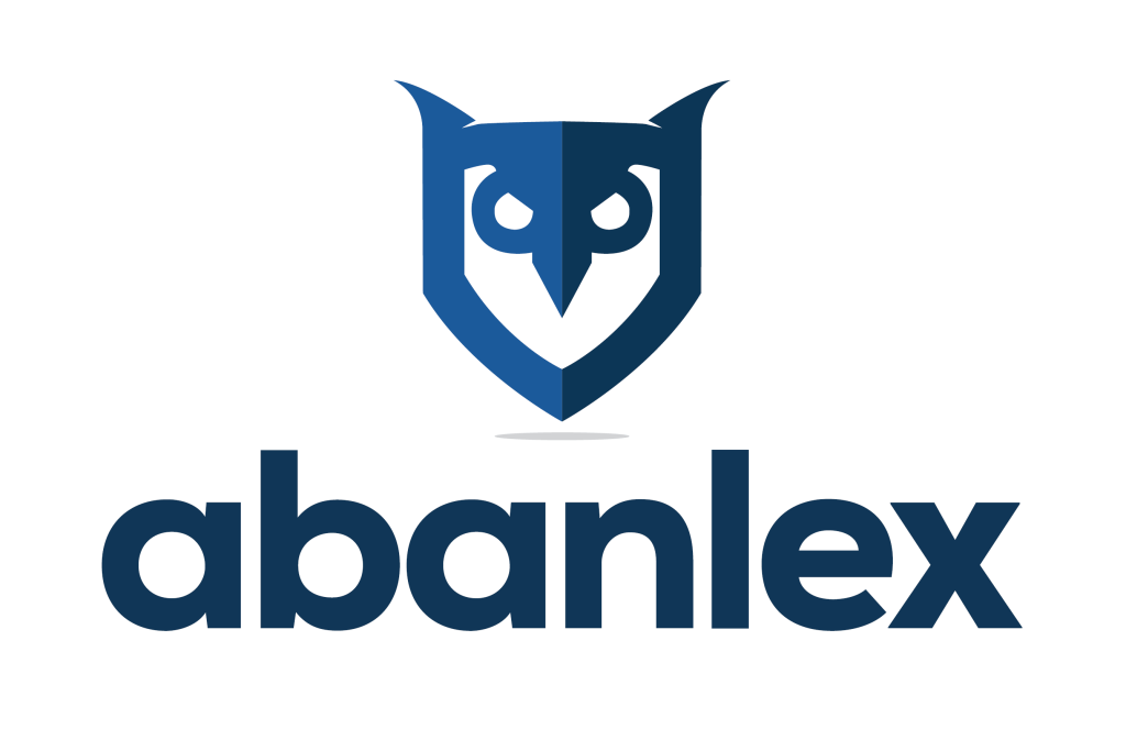 Abanlex azul con Gráfico – fondo blanco